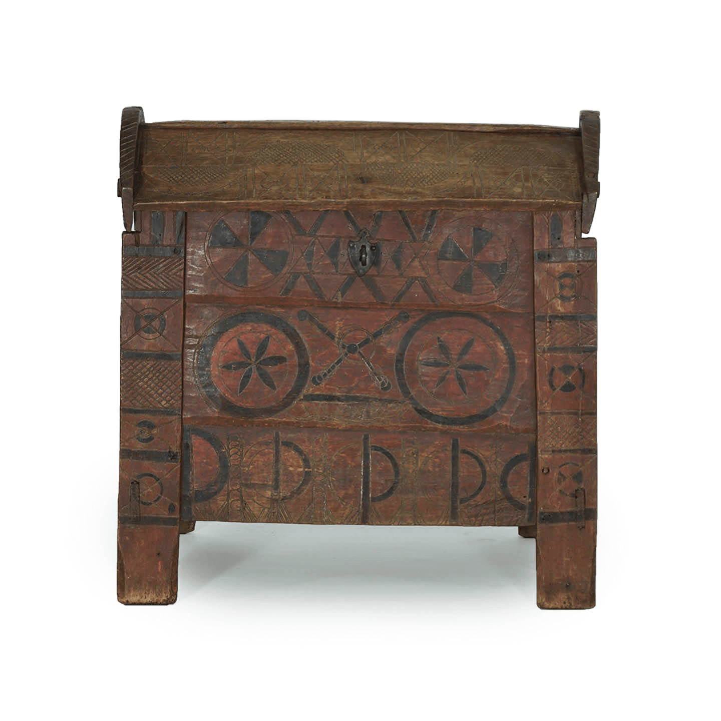 austrian antique rural chest