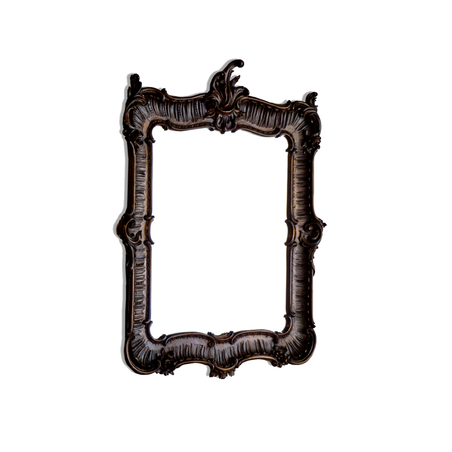 antique frame of mirror